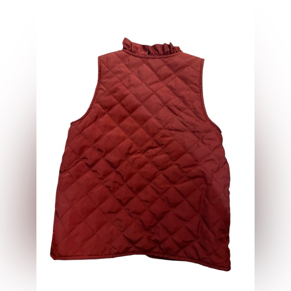 Copper Key Girls sleeveless quilted vest in russet brown NWT Size 6/6X - Picture 4 of 9